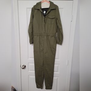 Fashion Nova aviator jumpsuit  new with tags size Large